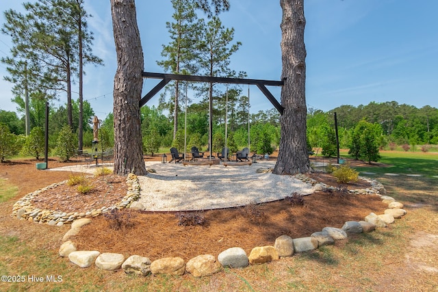 229 Rays Bridge Rd, Whispering Pines, NC 28327 - view of yard