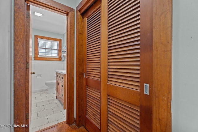 224 Westview Park Dr, Rocky Mount, NC 27804 - corridor with tile patterned floors