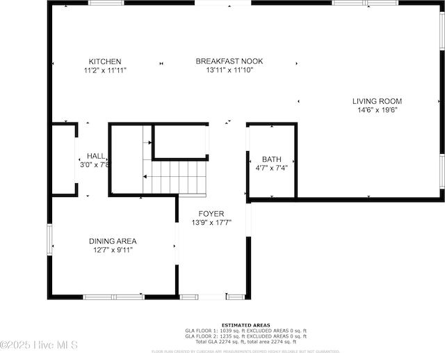 floor plan / room layout