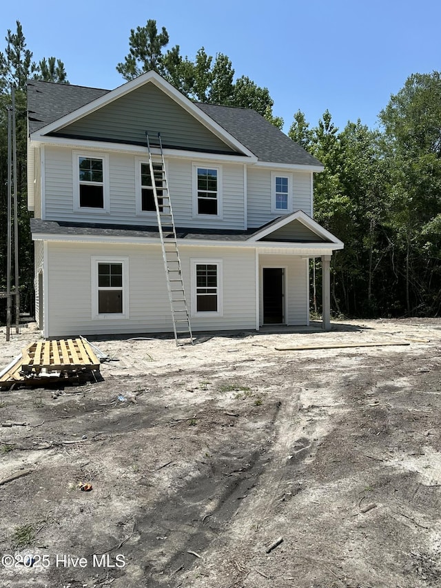 211 Brighttown Rd, Maysville, NC 28555 - view of front facade with roof with shingles
