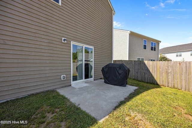 back of house featuring a patio