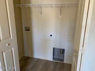 view of laundry room