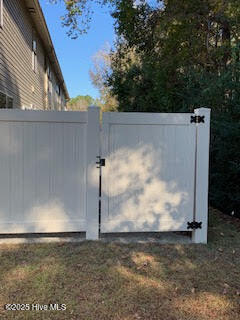 gate with fence