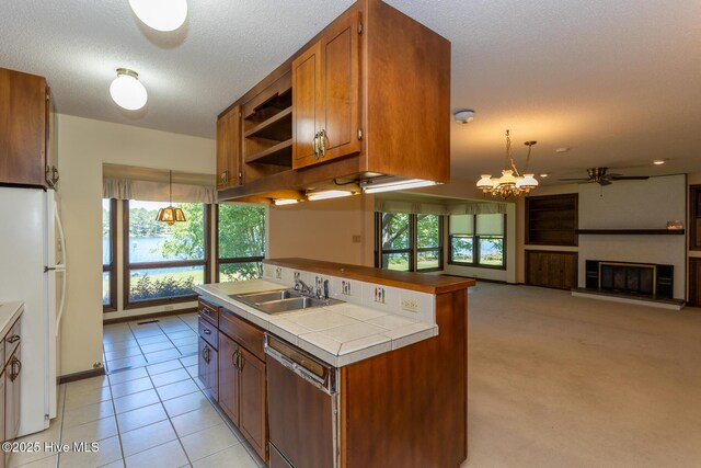 154 Overlook Dr, West End, NC 27376 - bathroom featuring a shower stall and double vanity