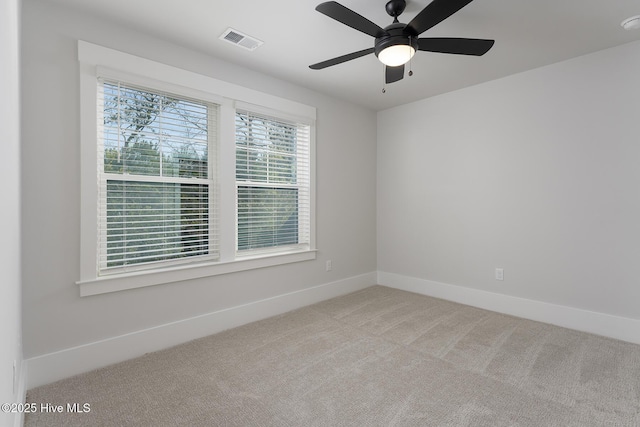 157 Bremerton Dr SE, Bolivia, NC 28422 - carpeted empty room featuring baseboards and a ceiling fan