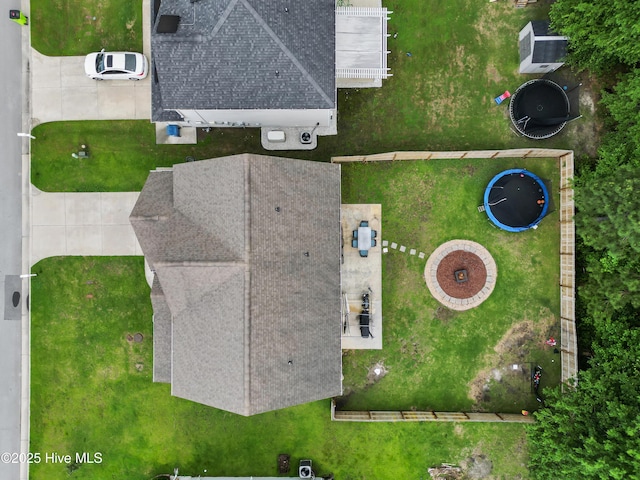 drone / aerial view