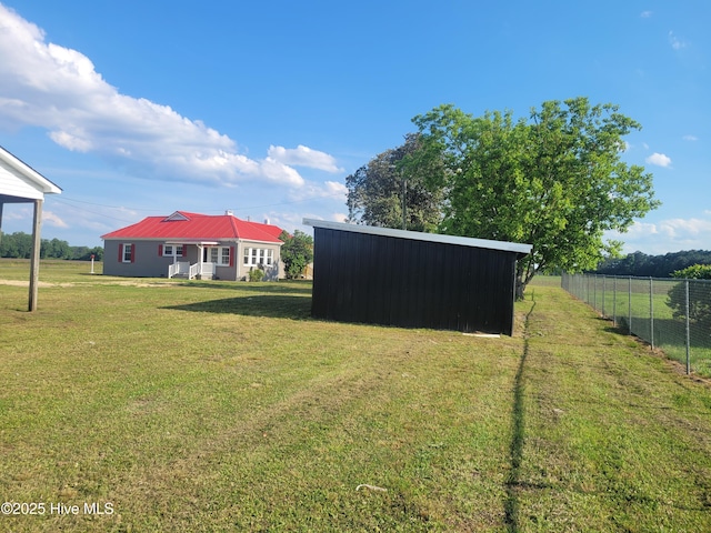4384 Race Track Rd, Grifton, NC 28530 - view of yard featuring an outbuilding
