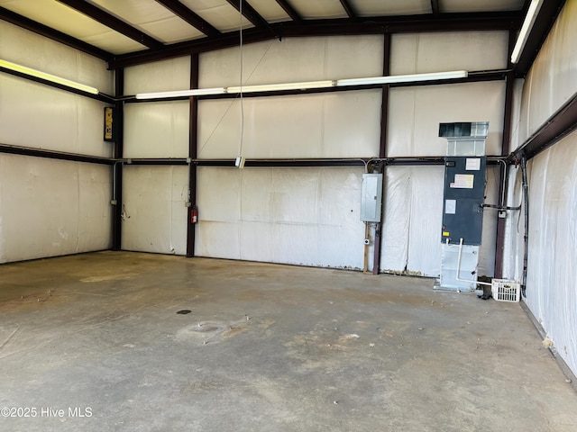 106 Haywood Country Dr, Mount Gilead, NC 27306 - garage with electric panel