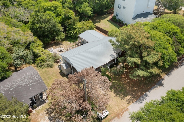 204 Cedar St, Emerald Isle, NC 28594 - aerial view of property and surrounding area