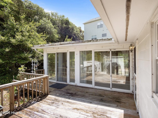 204 Cedar St, Emerald Isle, NC 28594 - view of wooden terrace