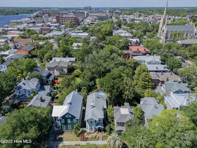211 Ann St, Wilmington, NC 28401 - aerial overview of property's location with nearby suburban area