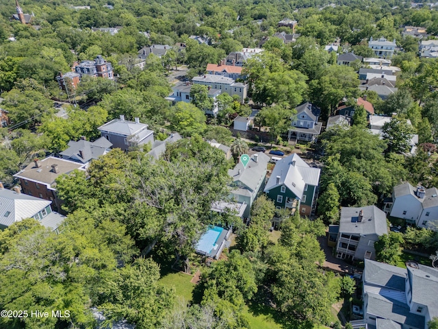 211 Ann St, Wilmington, NC 28401 - aerial view of property's location with nearby suburban area
