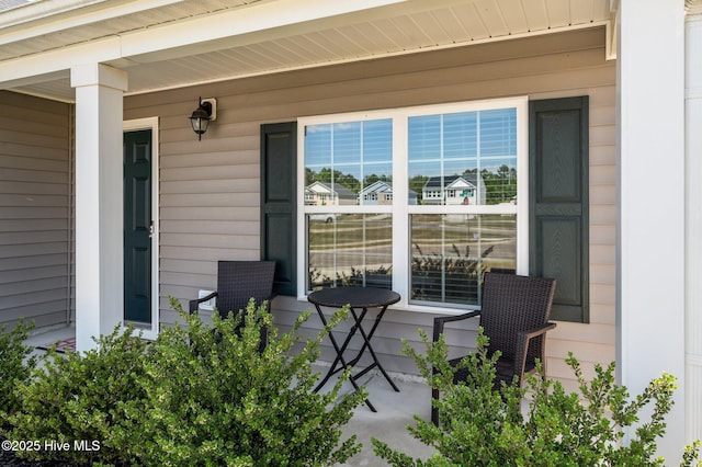 4569 Sandstone Dr, Greenville, NC 27858 - view of patio / terrace with covered porch