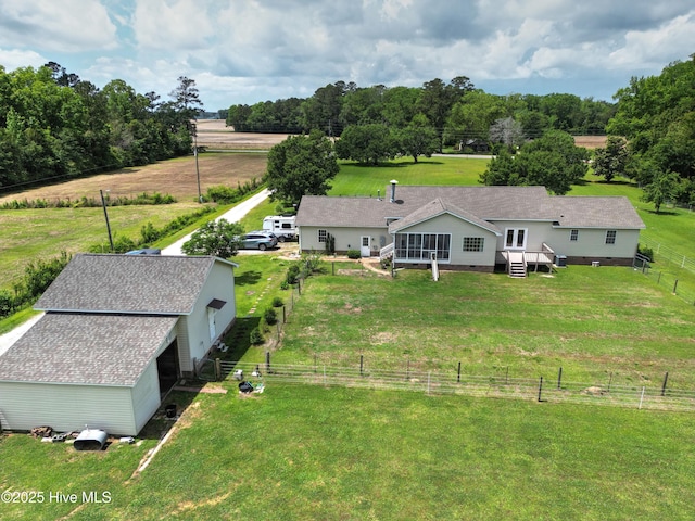 2046 Ash Little River Rd NW, Ash, NC 28420 - aerial view of sparsely populated area
