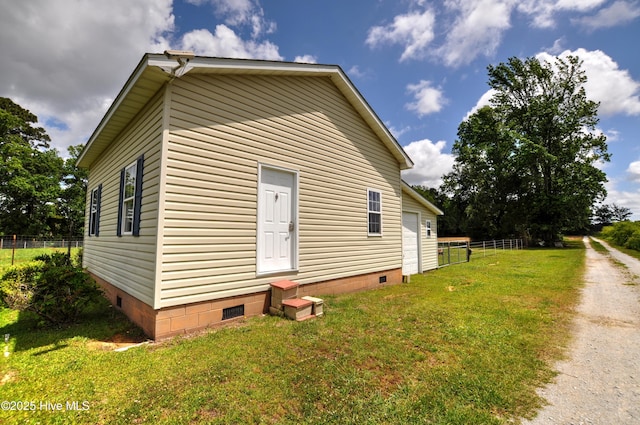 2046 Ash Little River Rd NW, Ash, NC 28420 - view of side of property with crawl space and entry steps