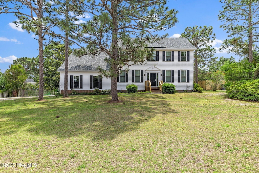 114 Colquitt Dr, Wilmington, NC 28412 - colonial home with roof with shingles