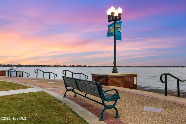 140 E Ag Dr, New Bern, NC 28562 - view of home's community featuring a water view