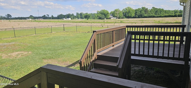 1970 Old Raleigh Rd, Clinton, NC 28328 - wooden terrace featuring a view of countryside