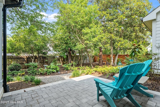 3528 Cordgrass Ln, Wilmington, NC 28409 - fenced backyard with a patio