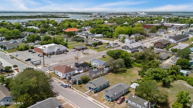 717 Cedar St Unit 1/2, Beaufort, NC 28516 - aerial perspective of suburban area featuring a large body of water
