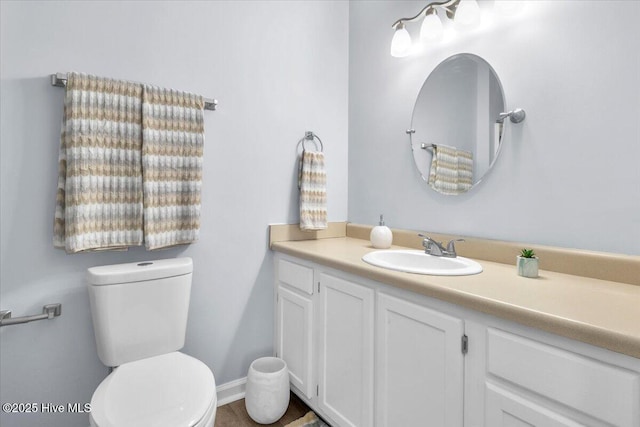 235 Zachary Ln, Hubert, NC 28539 - half bathroom featuring toilet and vanity