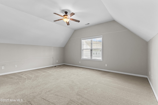 203 Holmes Point Ct, Jacksonville, NC 28546 - bonus room with carpet floors, lofted ceiling, and baseboards