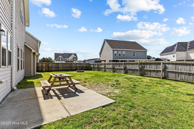 203 Holmes Point Ct, Jacksonville, NC 28546 - view of yard featuring a patio