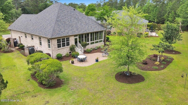 view of subject property