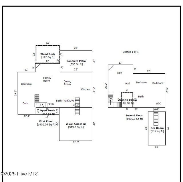 476 Paige Riddick Rd, Gates, NC 27937 - home floor plan
