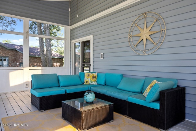 306 Channel Run Dr, New Bern, NC 28562 - view of sunroom / solarium