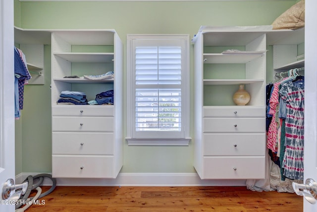view of closet