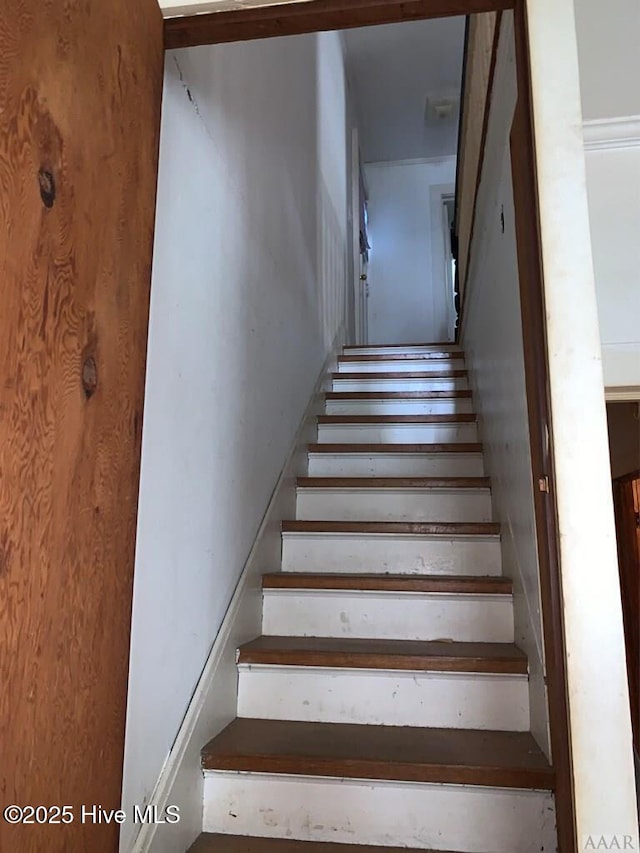view of stairs