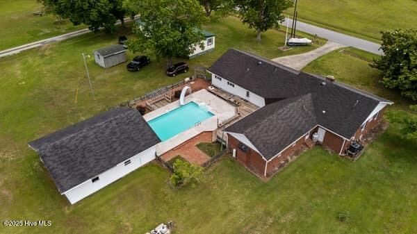 117 Arthur Rd, Beaufort, NC 28516 - view of subject property with a pool area