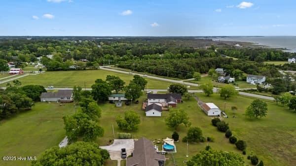 117 Arthur Rd, Beaufort, NC 28516 - bird's eye view