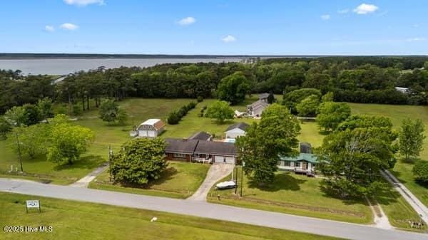 117 Arthur Rd, Beaufort, NC 28516 - aerial view of a large body of water