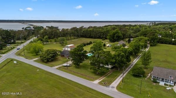 117 Arthur Rd, Beaufort, NC 28516 - bird's eye view of a nearby body of water