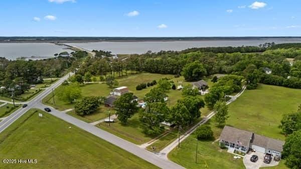 117 Arthur Rd, Beaufort, NC 28516 - bird's eye view of a nearby body of water