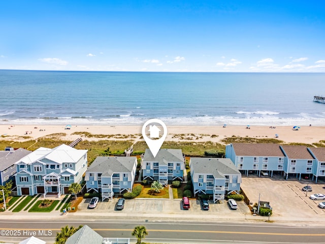 28 E First St Unit 4B, Ocean Isle Beach, NC 28469 - aerial view of extended coastline