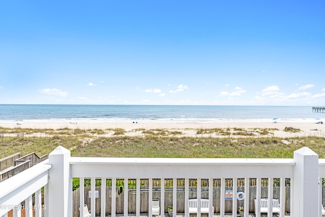 28 E First St Unit 4B, Ocean Isle Beach, NC 28469 - water view with nearby beach