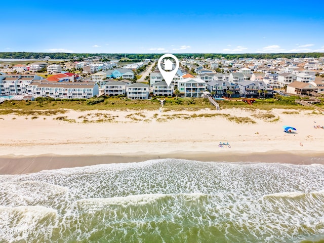 28 E First St Unit 4B, Ocean Isle Beach, NC 28469 - drone / aerial view of unending shoreline