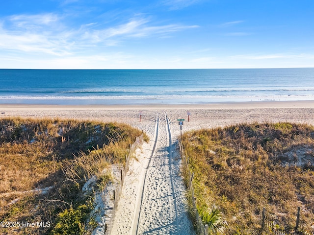 28 E First St Unit 4B, Ocean Isle Beach, NC 28469 - water view featuring local beach