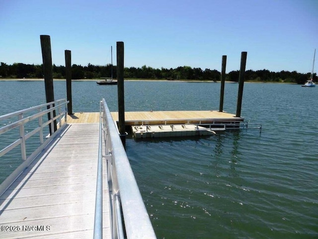 102 Macgregor Dr, Beaufort, NC 28516 - dock area with a water view