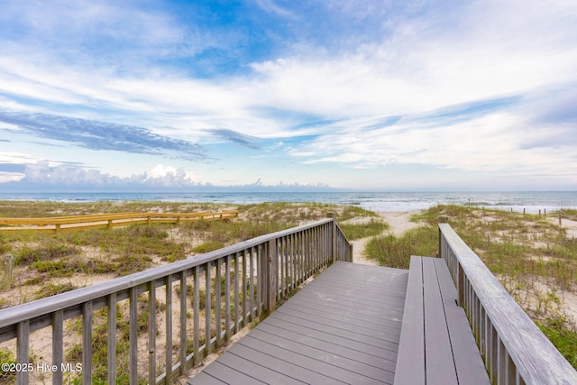 9808 Clarendon Dr, Emerald Isle, NC 28594 - surrounding community featuring view of water and beach