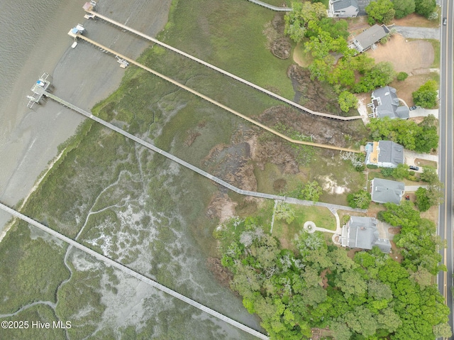 aerial overview of property's location