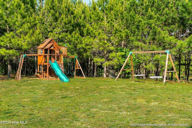 8295 Antioch Church Rd, Middlesex, NC 27557 - view of play area with a yard