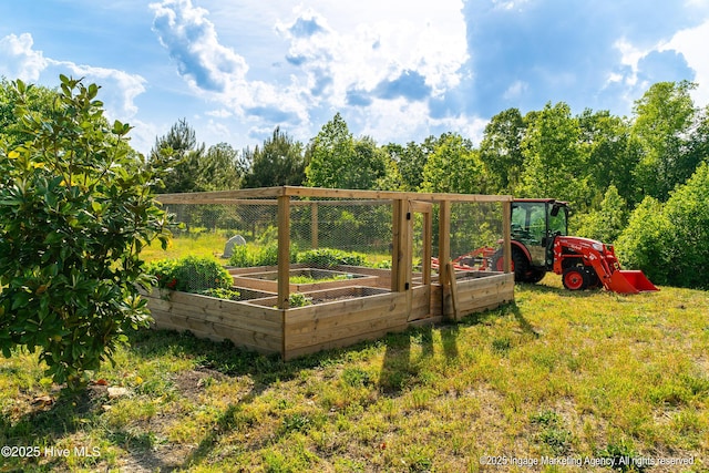 8295 Antioch Church Rd, Middlesex, NC 27557 - view of play area with a vegetable garden