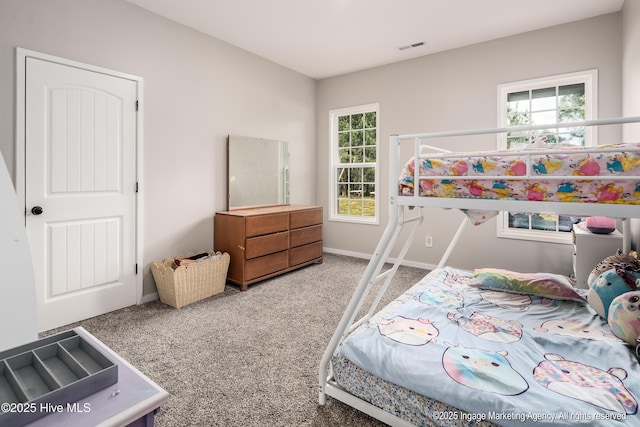 8295 Antioch Church Rd, Middlesex, NC 27557 - bedroom featuring carpet floors, multiple windows, and baseboards