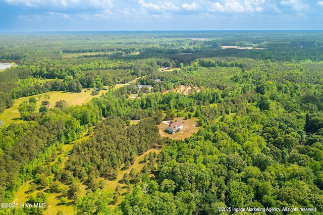 8295 Antioch Church Rd, Middlesex, NC 27557 - aerial view of a forest