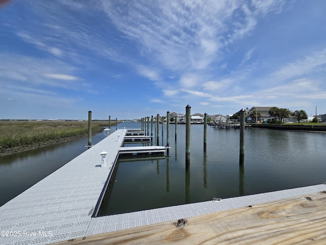 602 W Fort Macon Rd W Unit 138, Atlantic Beach, NC 28512 - dock area with a water view