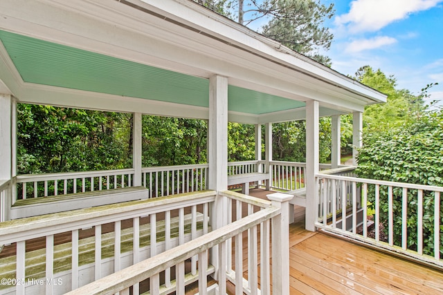 1103 Groppo Cv, Wilmington, NC 28412 - view of wooden porch